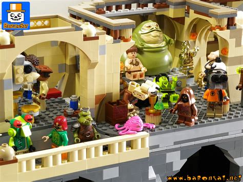 Lego moc Jabba Palace custom model Return Jedi