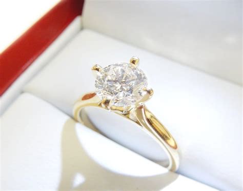 22K Yellow Gold Solitaire - DiamondNet