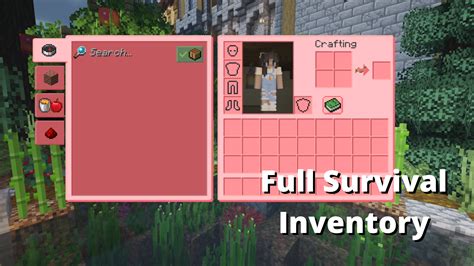 Strawberry GUI & Hotbar - Screenshots - Minecraft Resource Packs - CurseForge