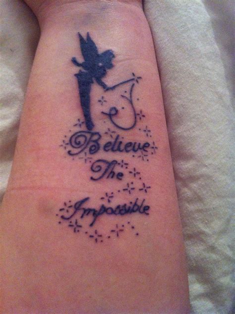 Pin by Shelby Brandt on Tinkerbell Tattoo | Tattoos, Tinker bell tattoo, Tattoo quotes