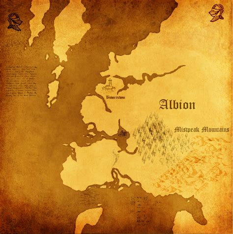 An old Albion map I made, It's not great, but I though it's a good ...