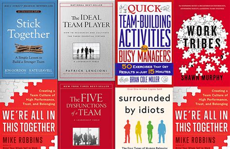 7 Team Building Books for Building a Team with Dynamism