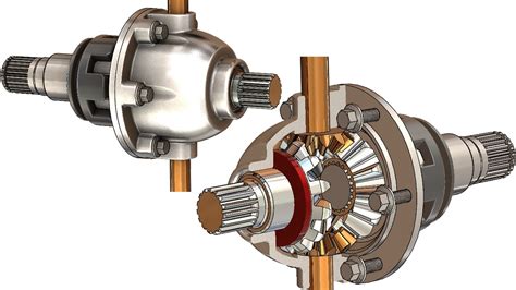 SolidWorks Tutorial # 251: differential gearbox - YouTube