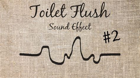 Toilet Flush Sound Effect - #2 - YouTube