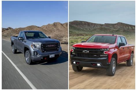 2019 Chevrolet Silverado 1500 vs. 2019 GMC Sierra 1500 | U.S. News ...