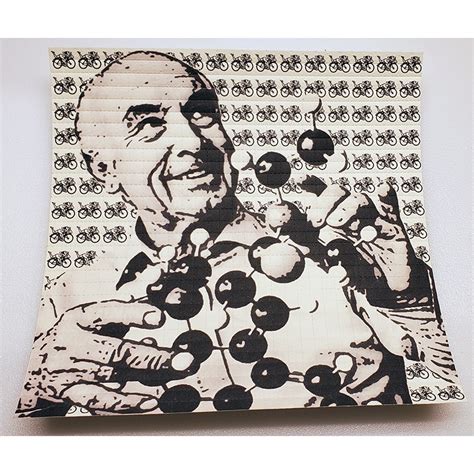 Albert Hofmann LSD Blotter Art