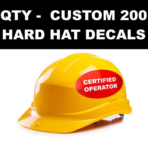 These Custom Hard Hat Decals are perfect for any graphic! Order Online!