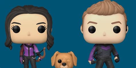 Hawkeye Funko Pops Include Lucky the Pizza Dog