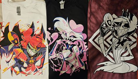 Hazbin Hotel merch from the summer drop. : r/HazbinHotel