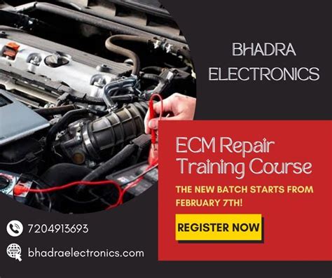 Cars & Commercial vehicles ECM Repair Training Course