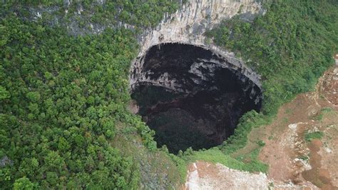 Scientists discover giant karst sinkhole cluster in China