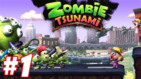 Trò chơi Con ma quậy phá Zombie Tsunami lồng tiếng vui nhộn funny ...