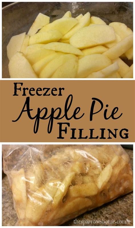 Freezer Apple Pie Filling | The Sparrow's Home | Recipe | Apple pies filling, Filling recipes ...