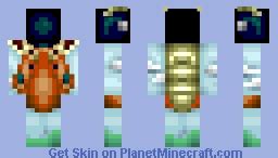 Garden Tiger Moth Minecraft Skin