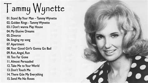 Tammy Wynette Greatest Hits [Full Album] | Best Country Song Of Tammy ...