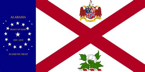 Alabama State Flag Proposal by StephenBarlow on DeviantArt