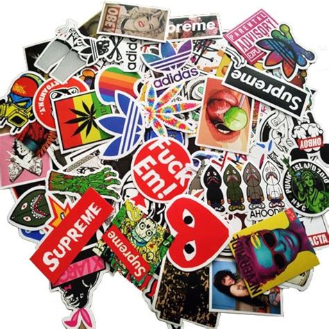 Sticker Pack 100pcs,Sanmatic Decals Vinyls Luggage,Bumper Stickers ...