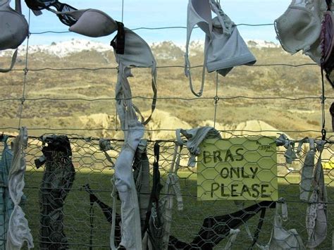 The Cardrona Bra Fence | Amusing Planet