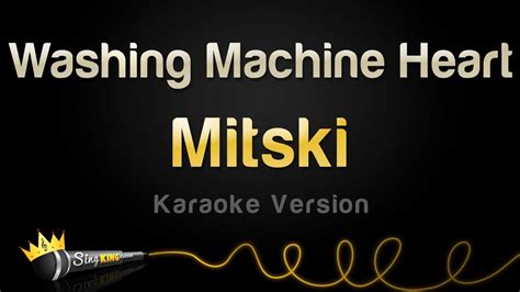 Mitski - Washing Machine Heart (Karaoke Version) - YouTube