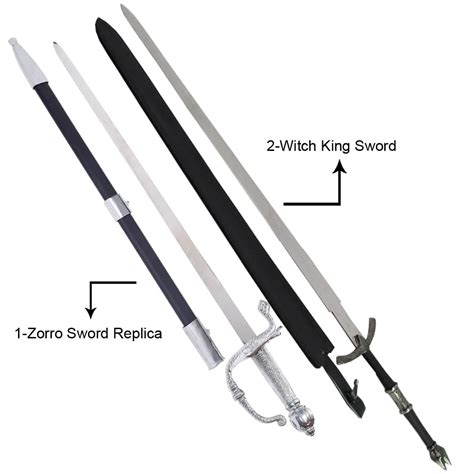 Zorro Sword & Witch King Sword - SwordsKingdom