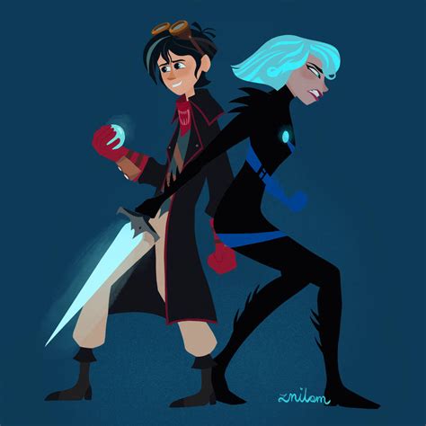 Varian and Cassandra from Tangled The Series by znilam on DeviantArt