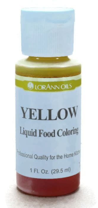 Yellow Food Coloring - High Plains Spice Company