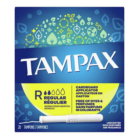 Tampax Regular Tampons (40/Box)