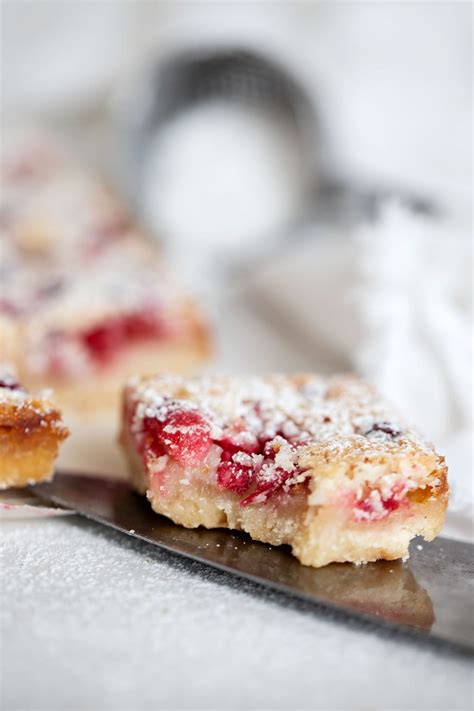 Cranberry Lemon Squares - Seasons and Suppers