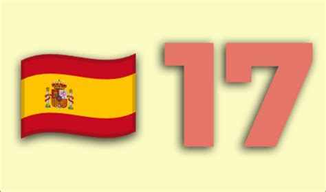 17 in Spanish - Alina's Spanish