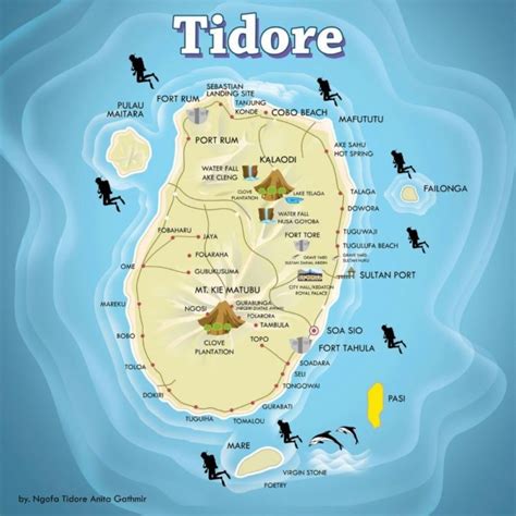 Kerajaan Tidore (SEJARAH, PENINGGALAN, PENDIRI, KEJAYAAN)