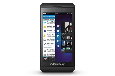 Test du BlackBerry Z10