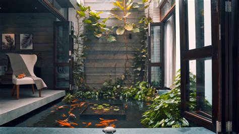 Modern Indian House With A Beautiful Indoor Pond [Video]