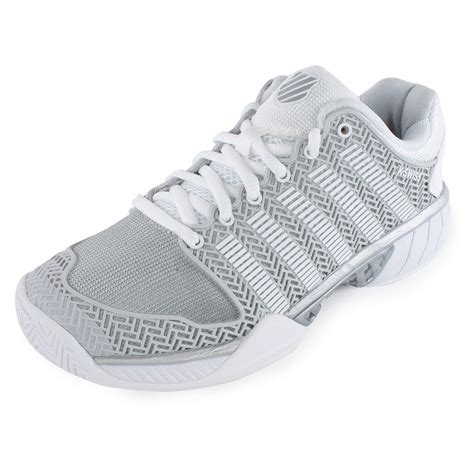 K-SWISS WOMENS HYPERCOURT EXP TNS SHOES GY/WH