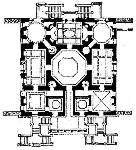 QA421 - The plan of Chiswick House, West London | Fig. 421 (… | Flickr