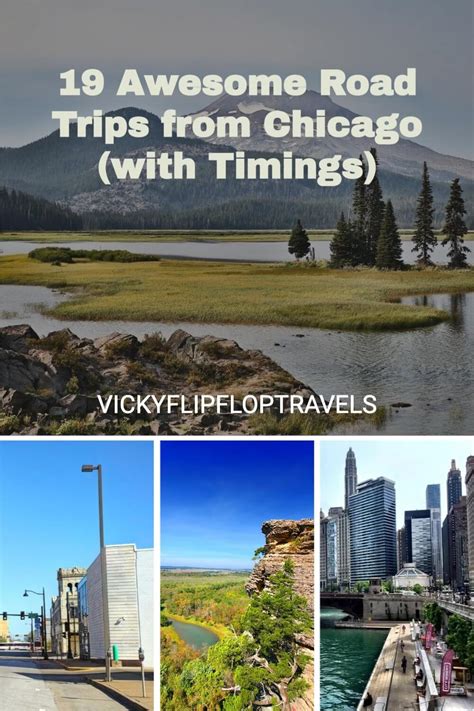 19 Awesome Road Trips from Chicago (with Timings)