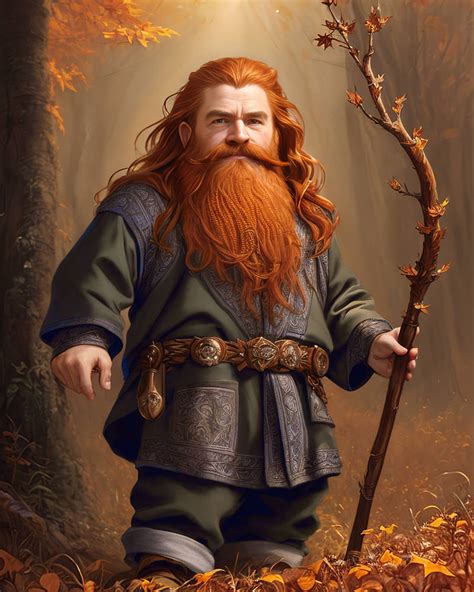 Dwarf Druid (1) by BigBlueWulf on DeviantArt