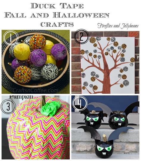 Fireflies and Jellybeans: 10+ crafts with DUCK TAPE® for back to school, fall and Halloween!