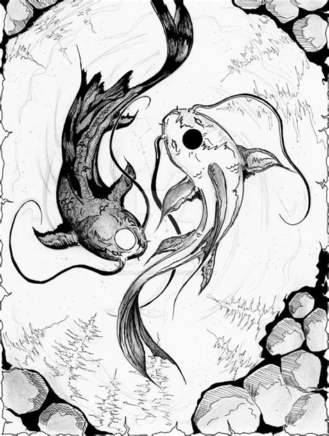 Pisces Fish Drawing at PaintingValley.com | Explore collection of ...