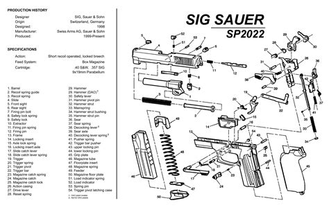 Sig Sauer P226 Parts