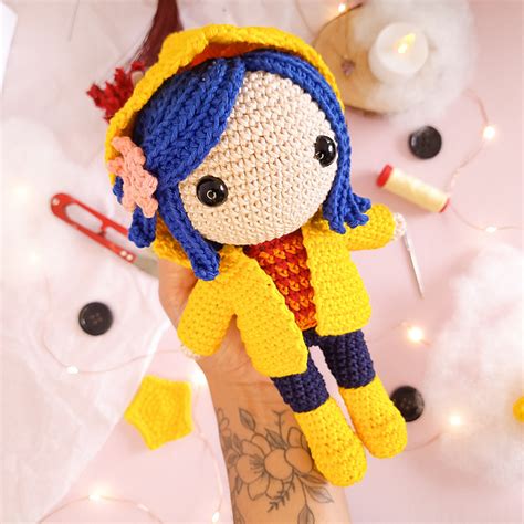 Coraline Doll Crochet Pattern Free | ubicaciondepersonas.cdmx.gob.mx