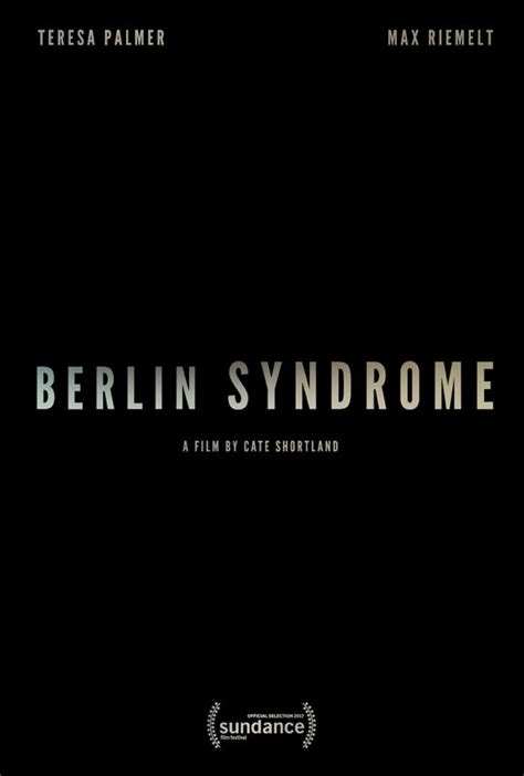 Berlin Syndrome Movie Poster - #430825