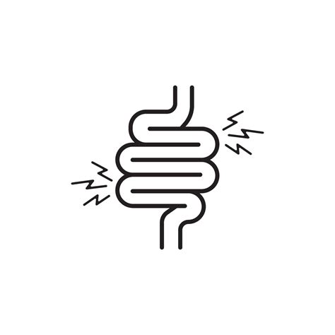 stomach ache or diarrhea logo or icon simple vector illustration design 16664825 Vector Art at ...