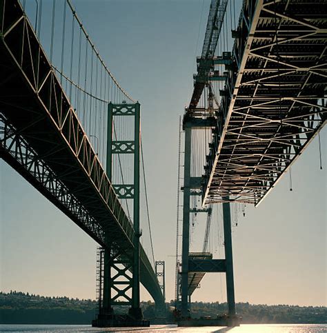 Top 60 Tacoma Narrows Suspension Bridge Stock Photos, Pictures, and ...