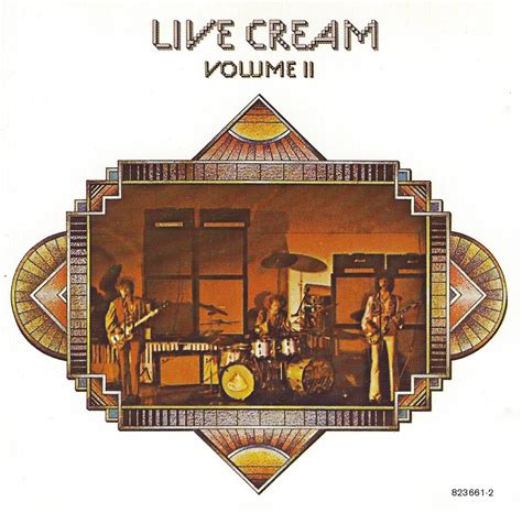 Release “Live Cream, Volume II” by Cream - Cover art - MusicBrainz