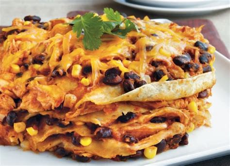 Deliciously Stacked Enchiladas: A Flavor Explosion On Your Plate ...