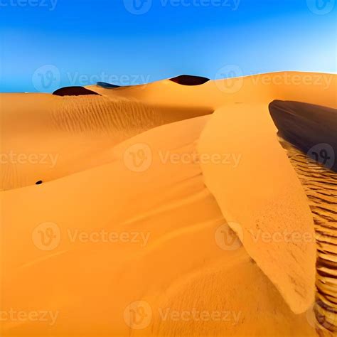 Sand dunes in the Sahara Desert 11203623 Stock Photo at Vecteezy