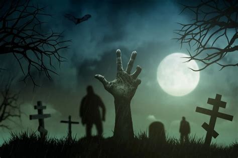 Create meme "scary graveyard, from the grave, hand from the grave" - Pictures - Meme-arsenal.com