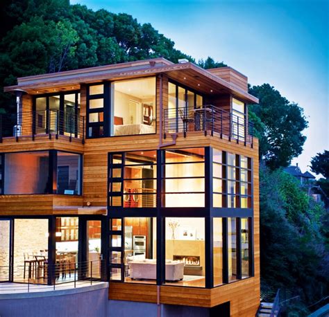 Cliff Dweller in Sausalito - Ocean Home magazine