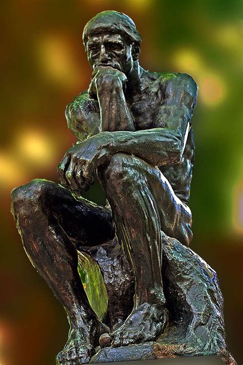 The Thinker - Rodin | Famous sculptures, Rodin the thinker, Rodin