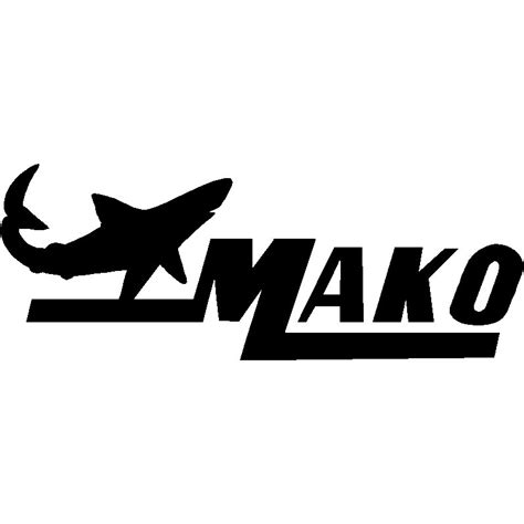 Mako Boats Decal - ProSportStickers.com